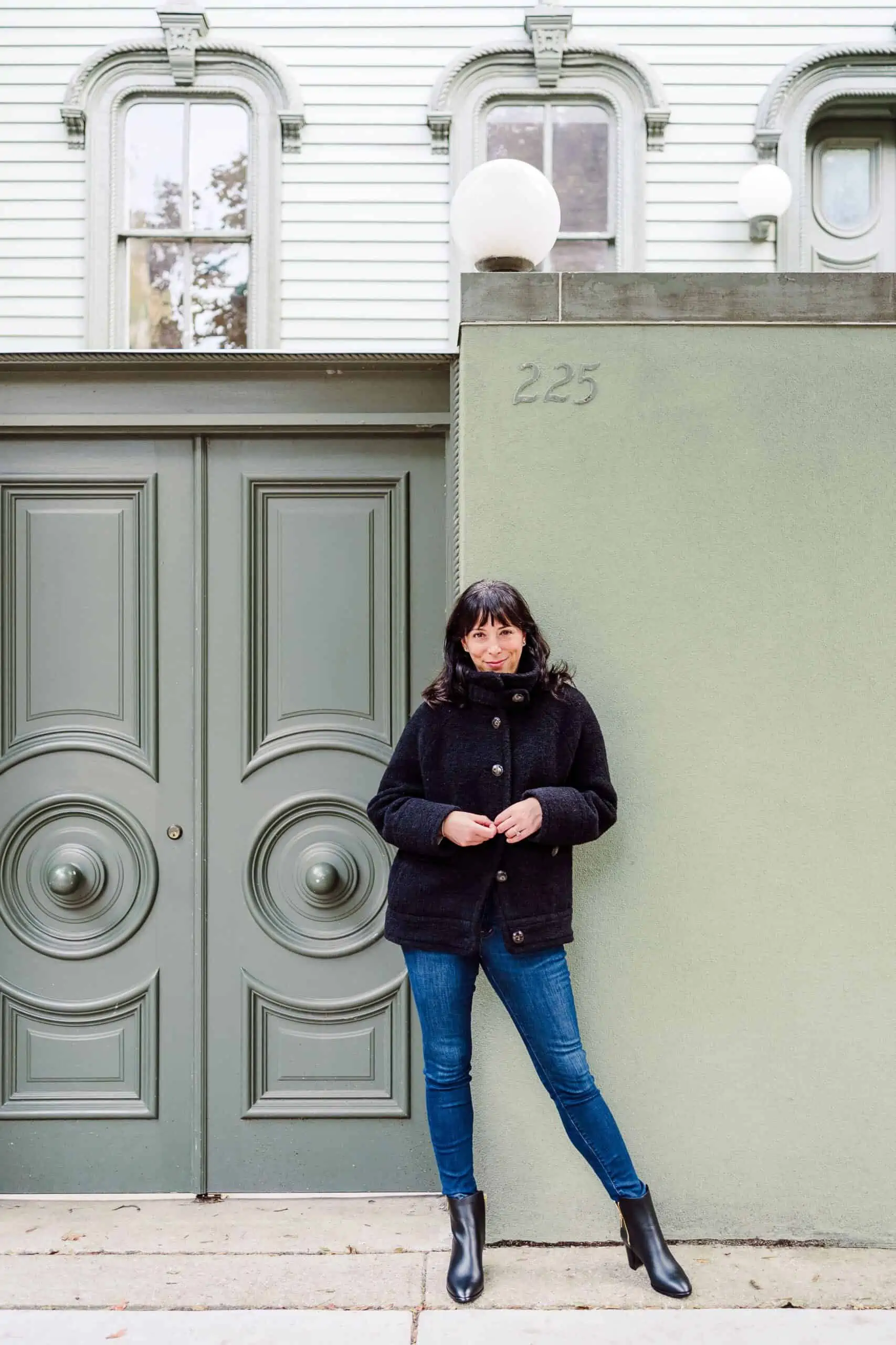 Sézane Leo Coat what to pack for paris in november 