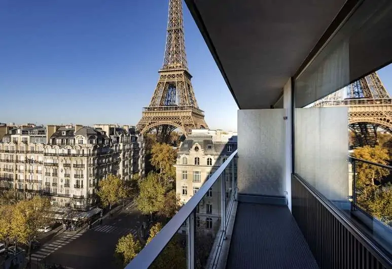 Raphael Hotel Paris  Room with view on the Eiffel Tower