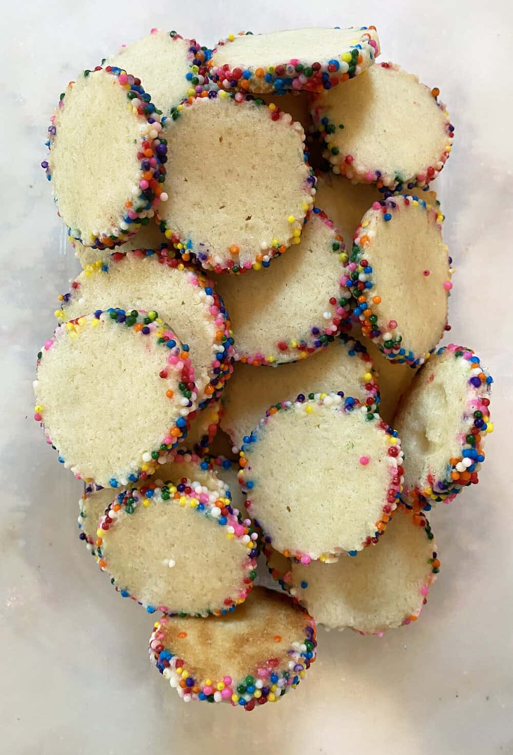 Rainbow Sprinkle Cookies 
