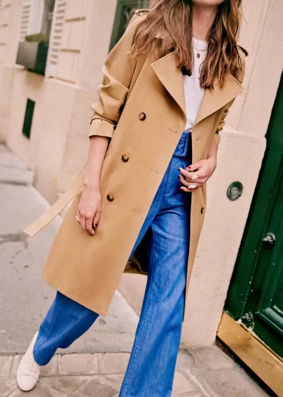 Sezane hot sale trench coat