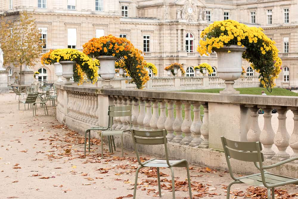 Shop Luxembourg Gardens in the Fall Print Here