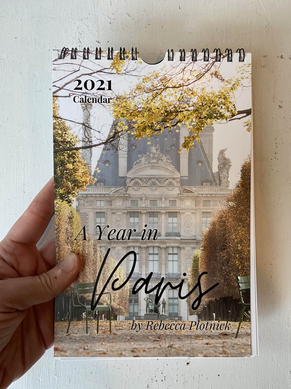 6.25 x 7.25 Inches Paris Page-A-Day Gallery Calendar 2021 
