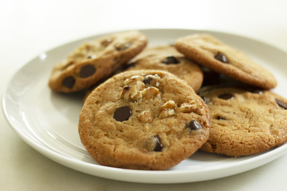 ultra soft chocolate chip cookies with sunflower seeds