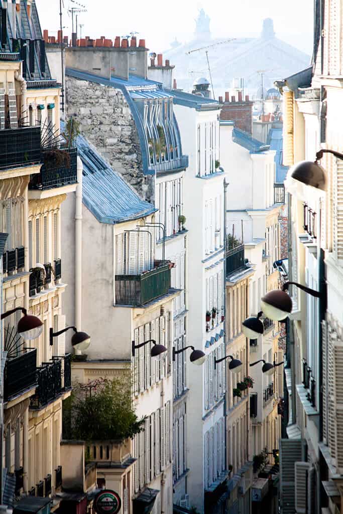 Shop Montmartre Paris Rooftop Print Here