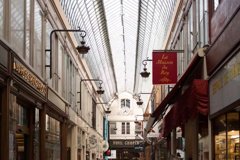 covered passages paris france 