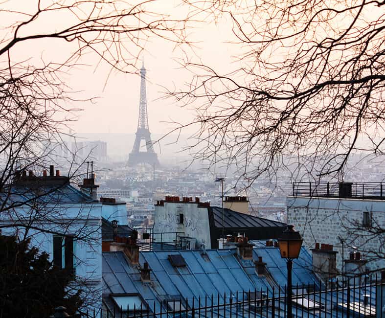 Shop Sunset in Montmartre Print Here