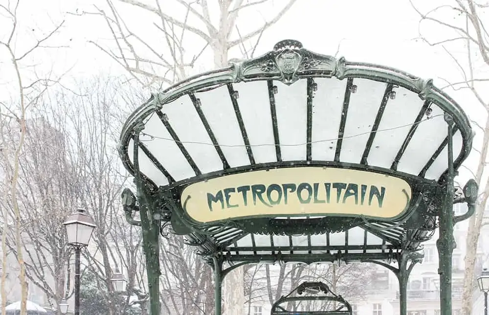 a look at paris in the snow by rebecca plotnick
