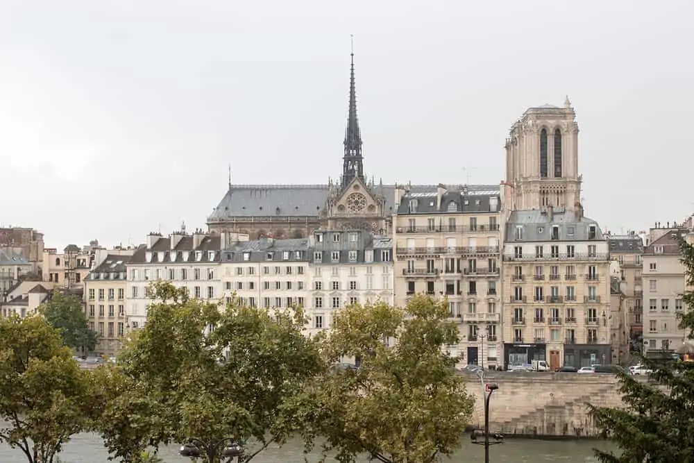 paris in september notre dame