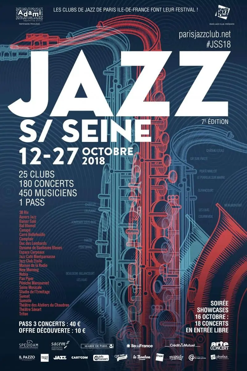 jazz on the seine in paris france