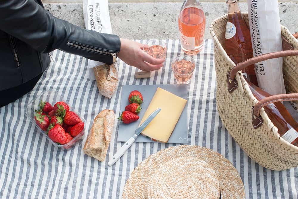 Picnic at Banks of the Seine | what to do in paris in the summer 