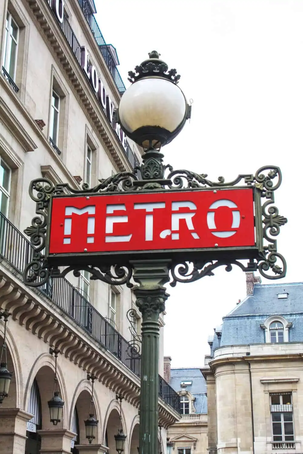 Shop Paris Metro at The Louvre Print Here