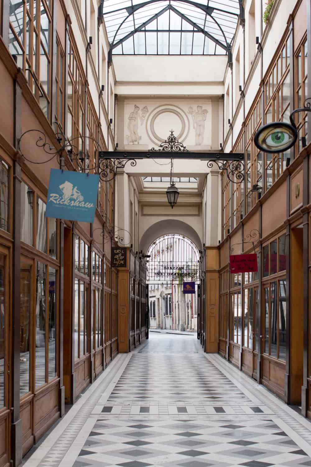 what to do in paris when it rains covered passages 