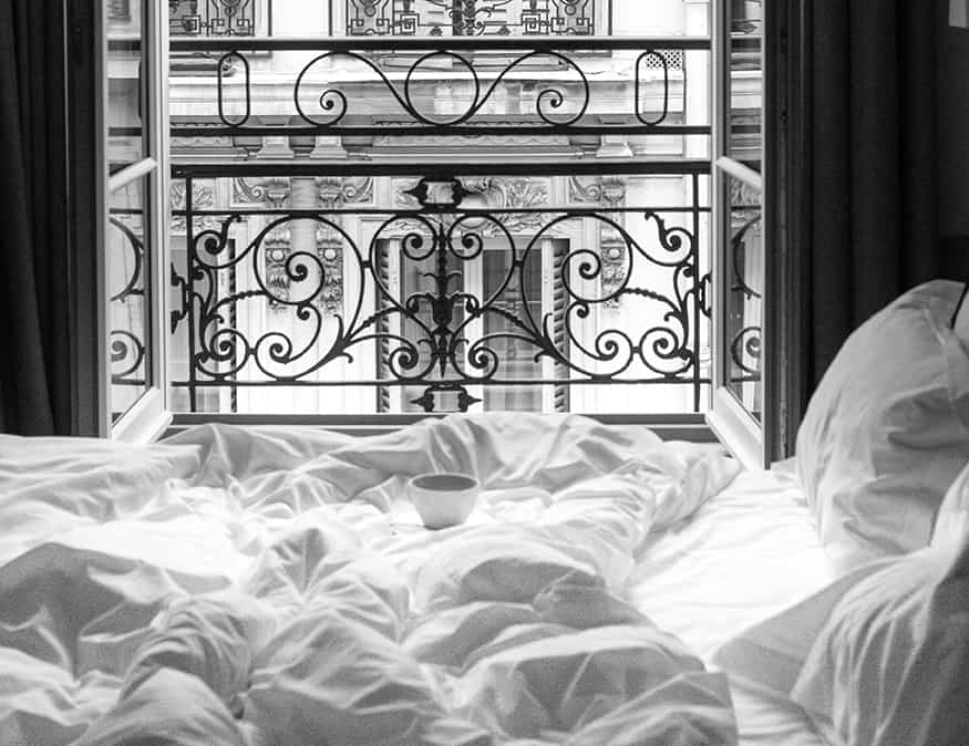 waking up in Paris