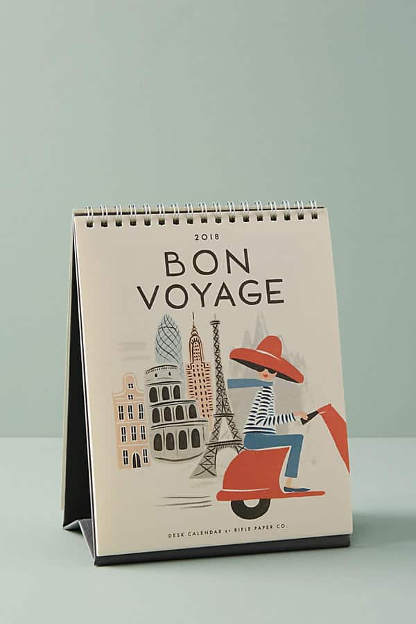 Bon Voyage - Calendar