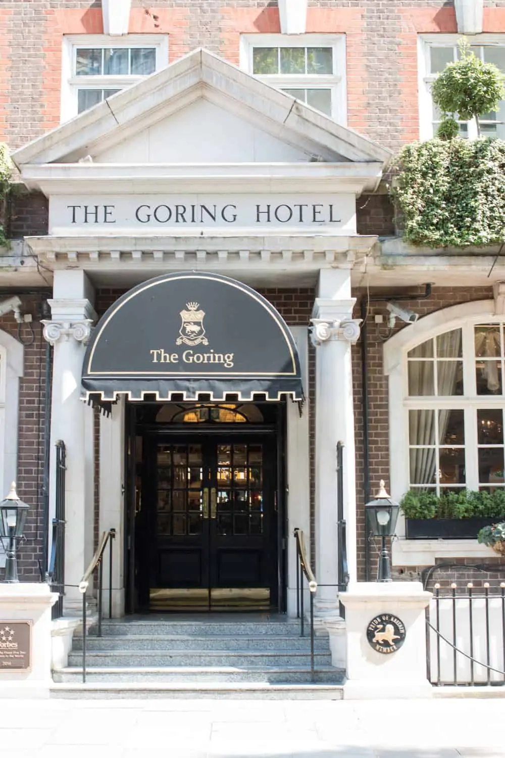 the goring hotel london england