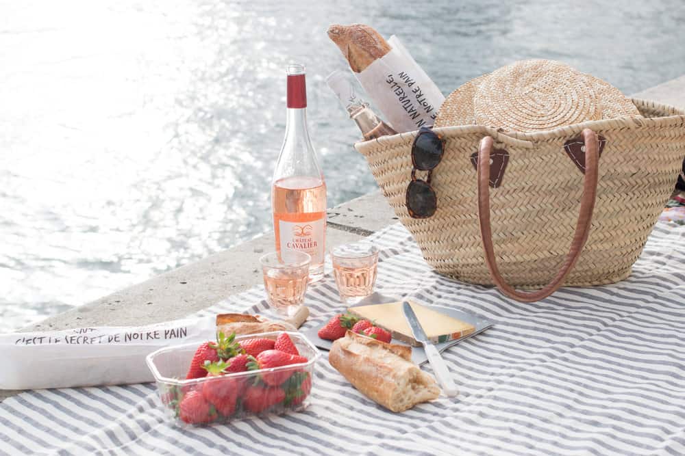 seine Paris picnic in spring by everyday parisian