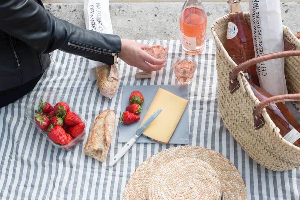 seine picnic in paris, france by everyday parisian