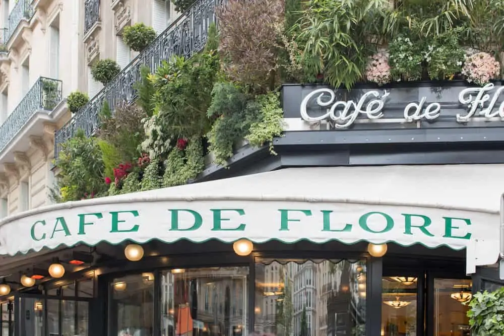 cafe de flore paris classic cafe @rebeccaplotnick