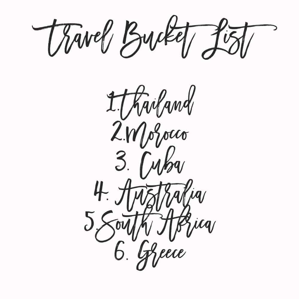 bucket list travel rebecca plotnick