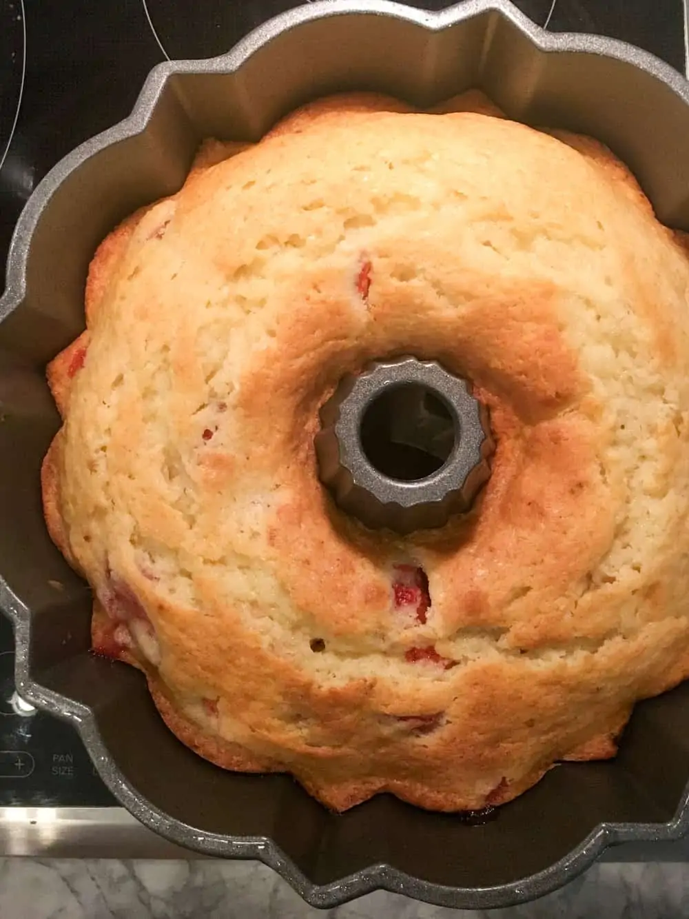 strawberry lemon bundt cake recipe via everyday parisian