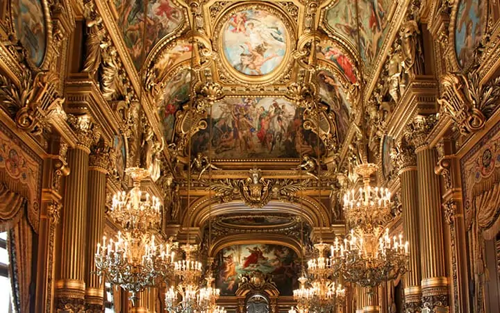 opera garnier paris france 