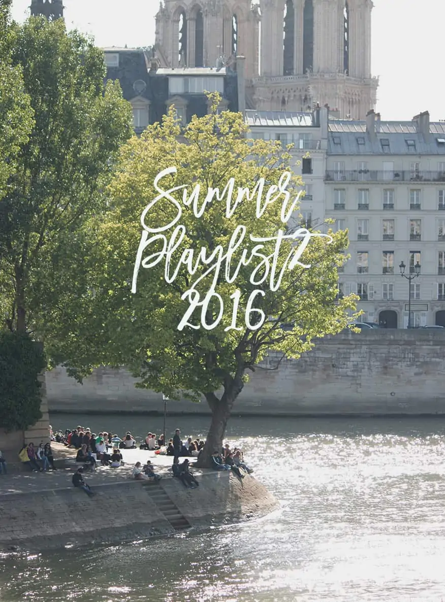 @everydayparisian @rebeccaplotnick Paris Seine Summer Playlist