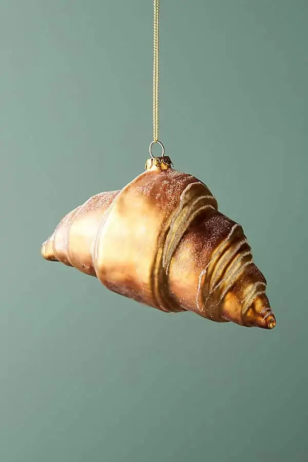 croissant ornament anthropologie