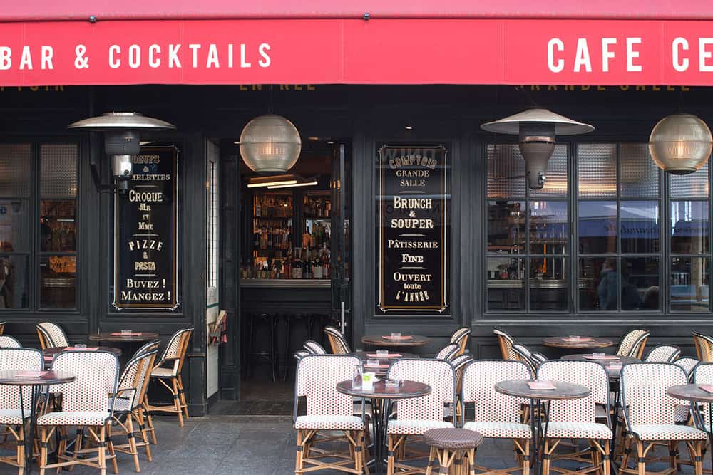 paris france cafe on rue cler by rebecca plotnick