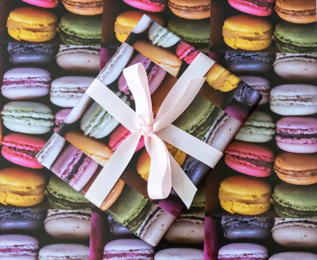 macarons Wrapping paper 