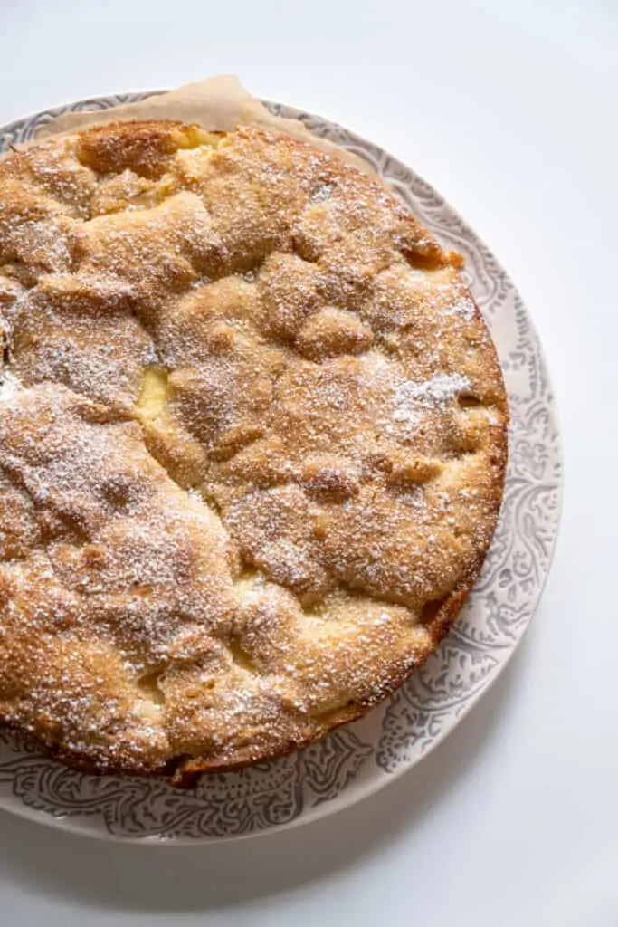 cake in a plate