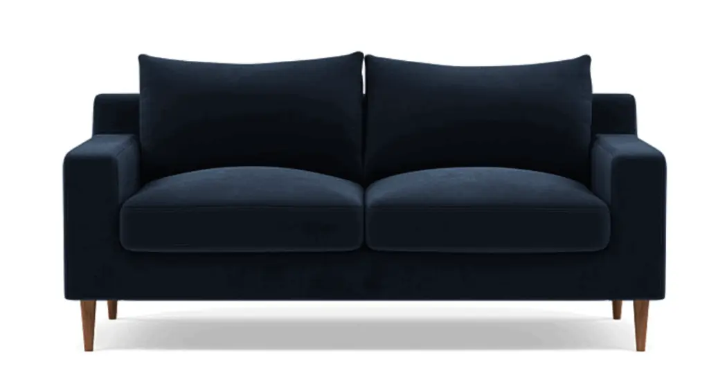 blue couch 