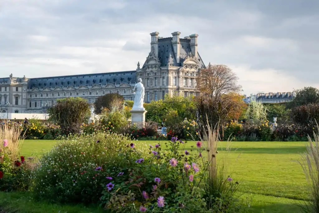 tuileries gardens September 