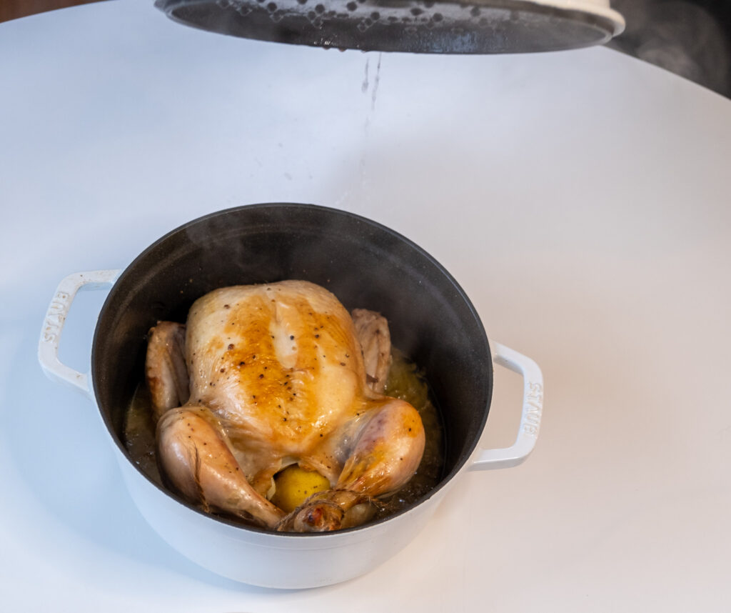 staub roast chicken 