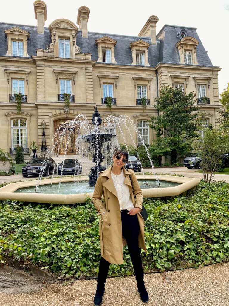 classic Parisian sezane trench coat 