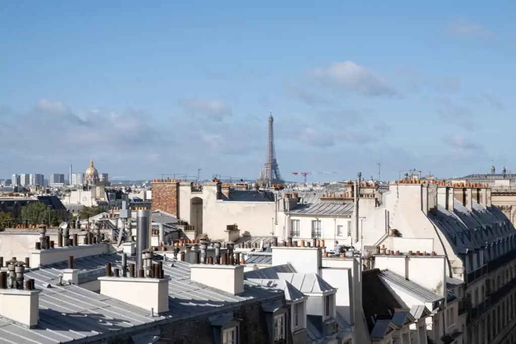 Paris spring rooftop views Cheval Blanc 