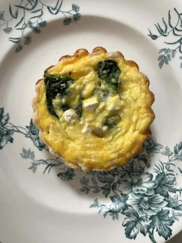 Spinach & Artichoke Quiche Delivered