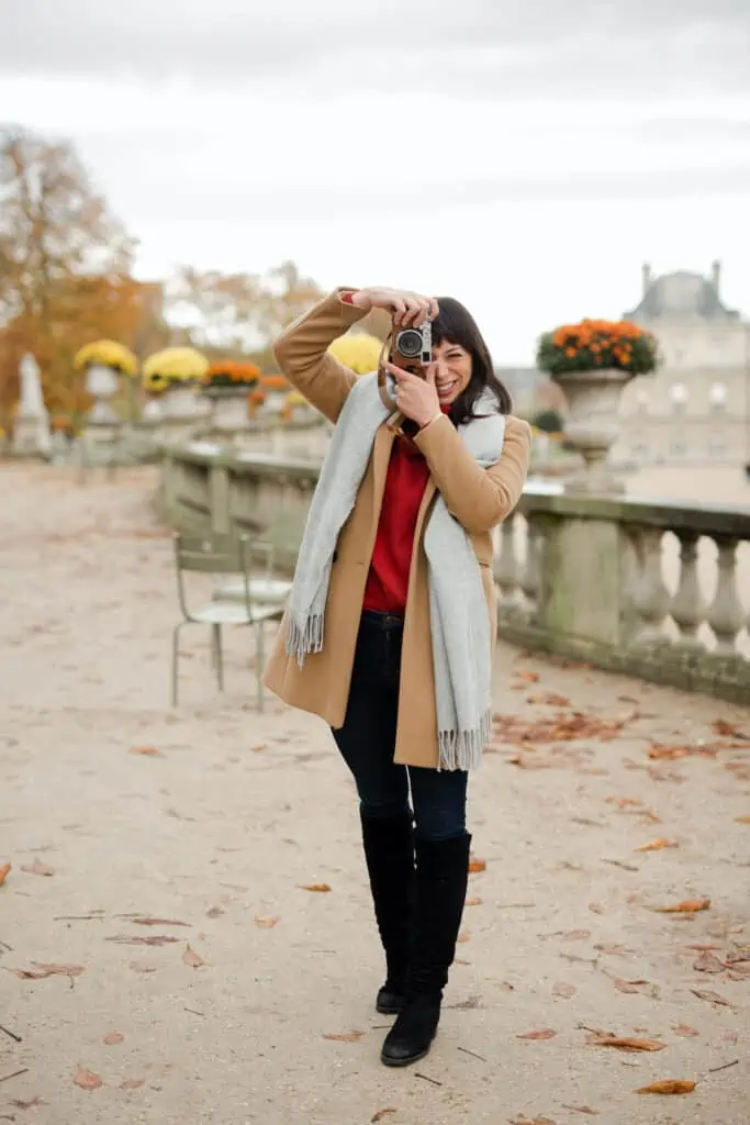 wool coat french fall capsule wardrobe