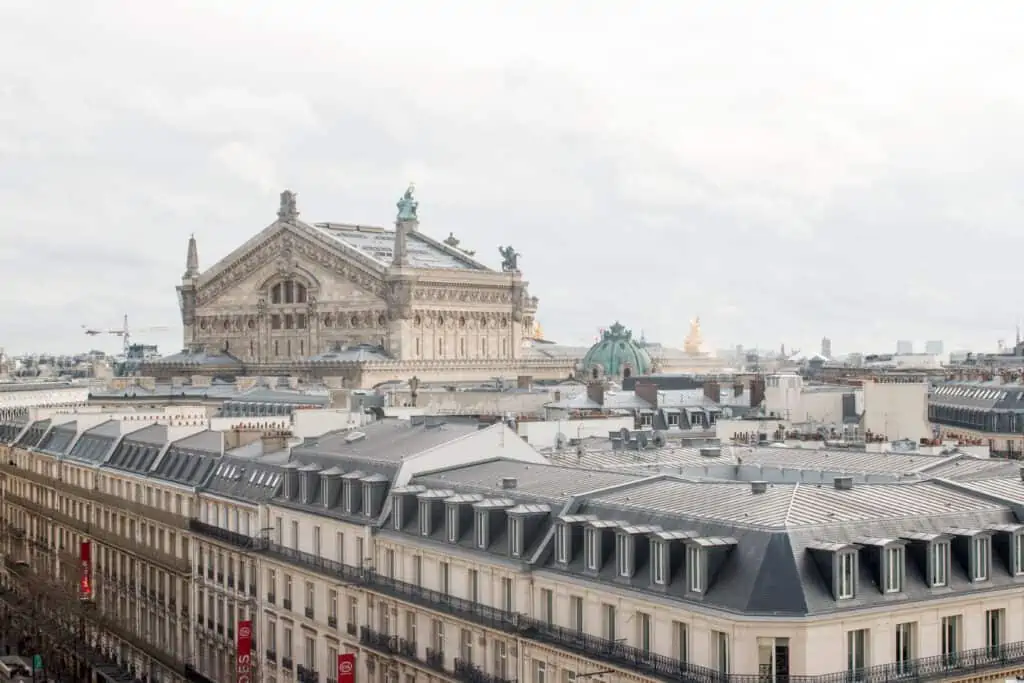 Secret garden over Paris at Galeries Lafayette 2023