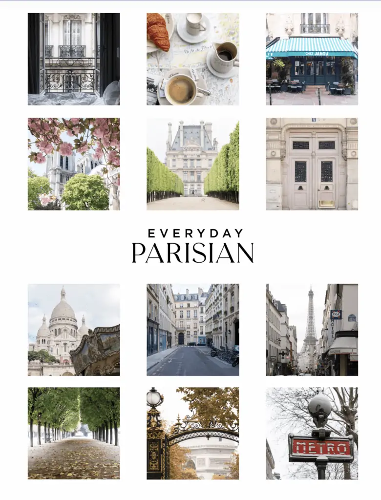 A year in Paris calendar 2023 by Rebecca Plotnick 