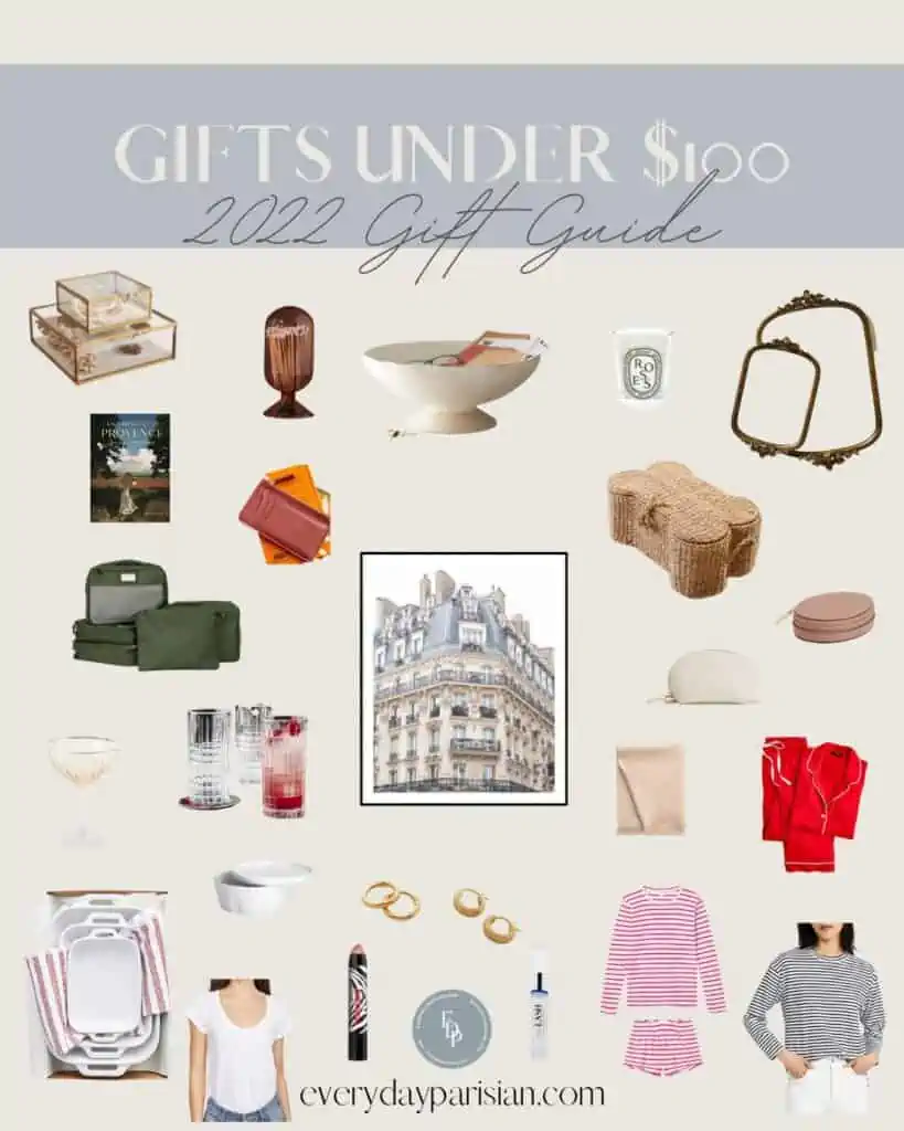 Gifts Under $100 2022 Gift Guide Everyday Parisian 