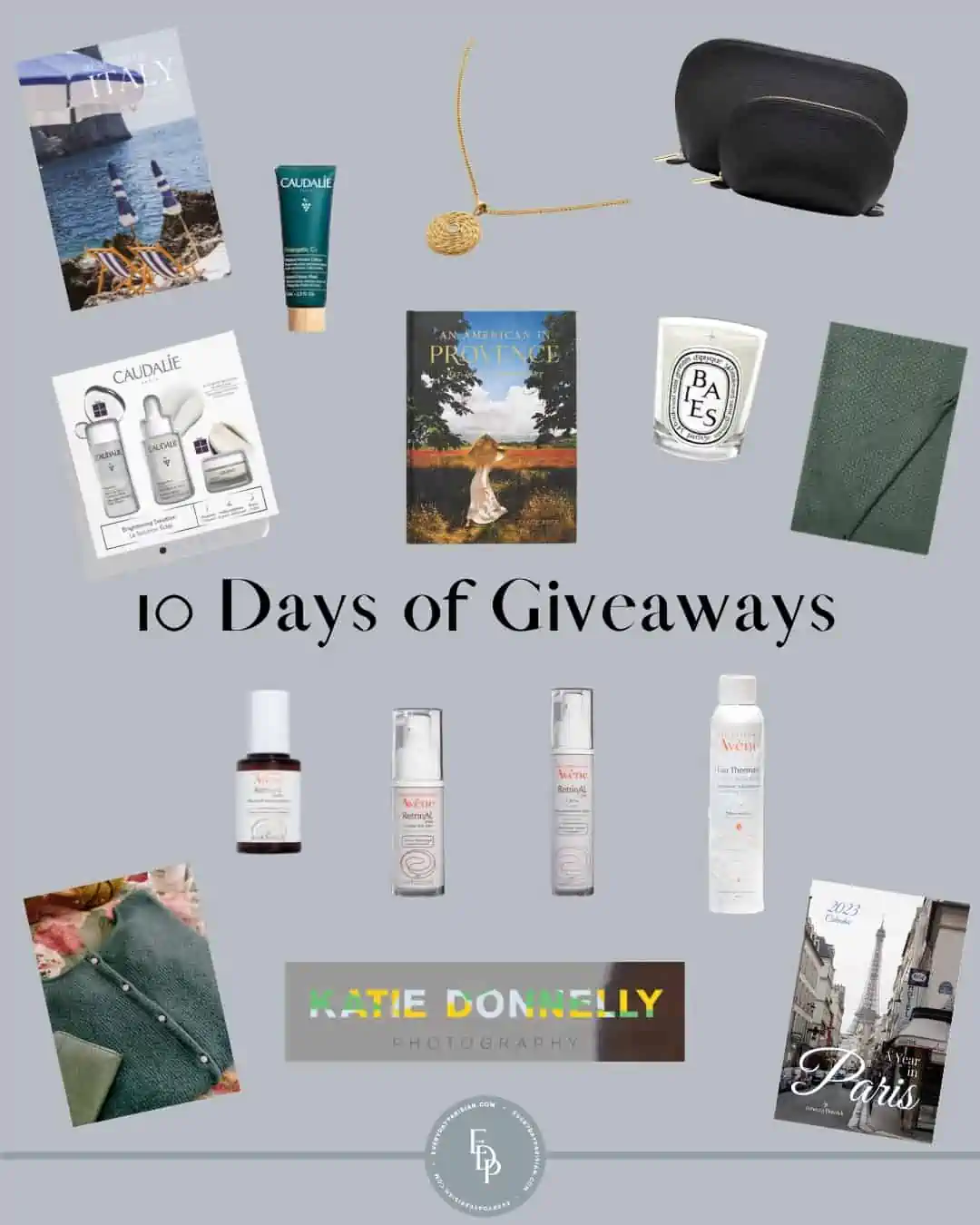 10 days of giveaways everyday parisian 