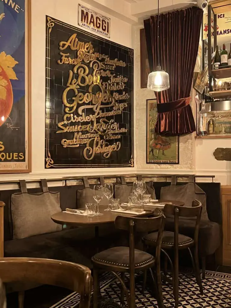 Le Bon Georges Paris Bistro