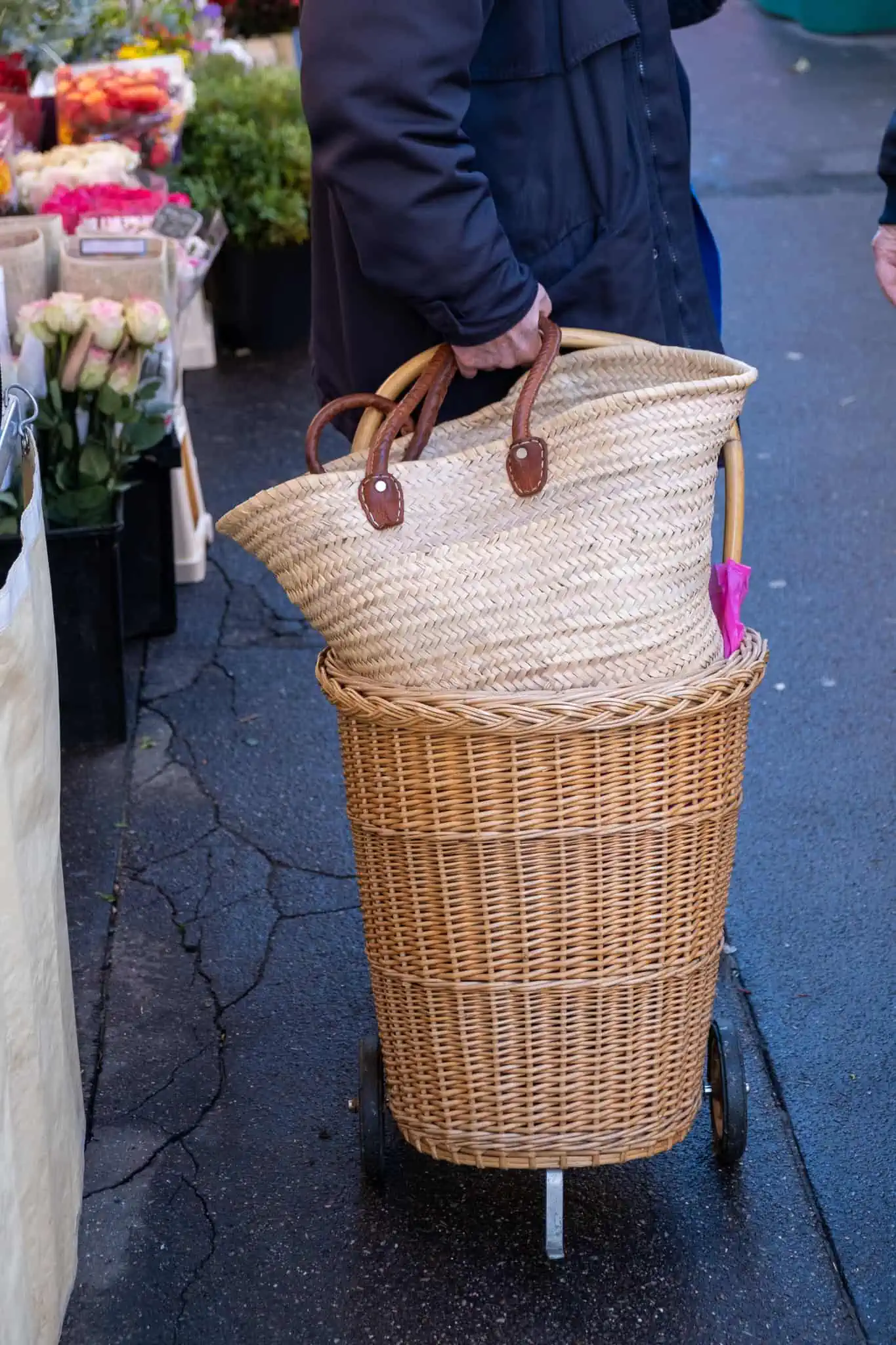 market basket Paris France markets 