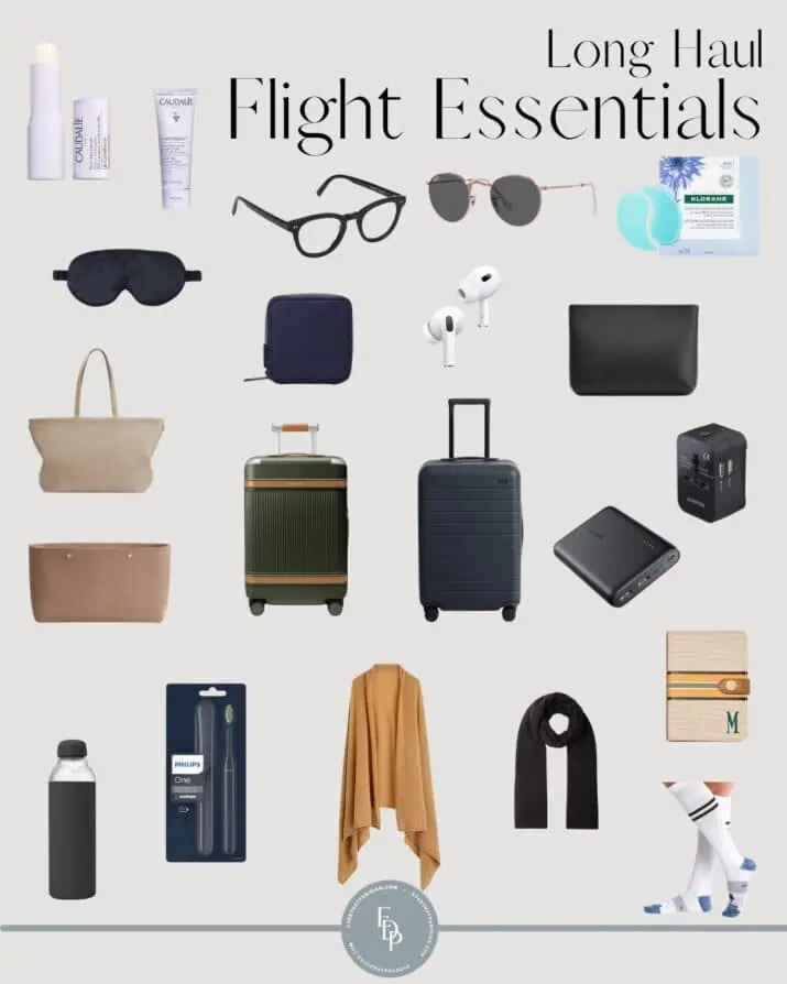 flight essentials for long flights 