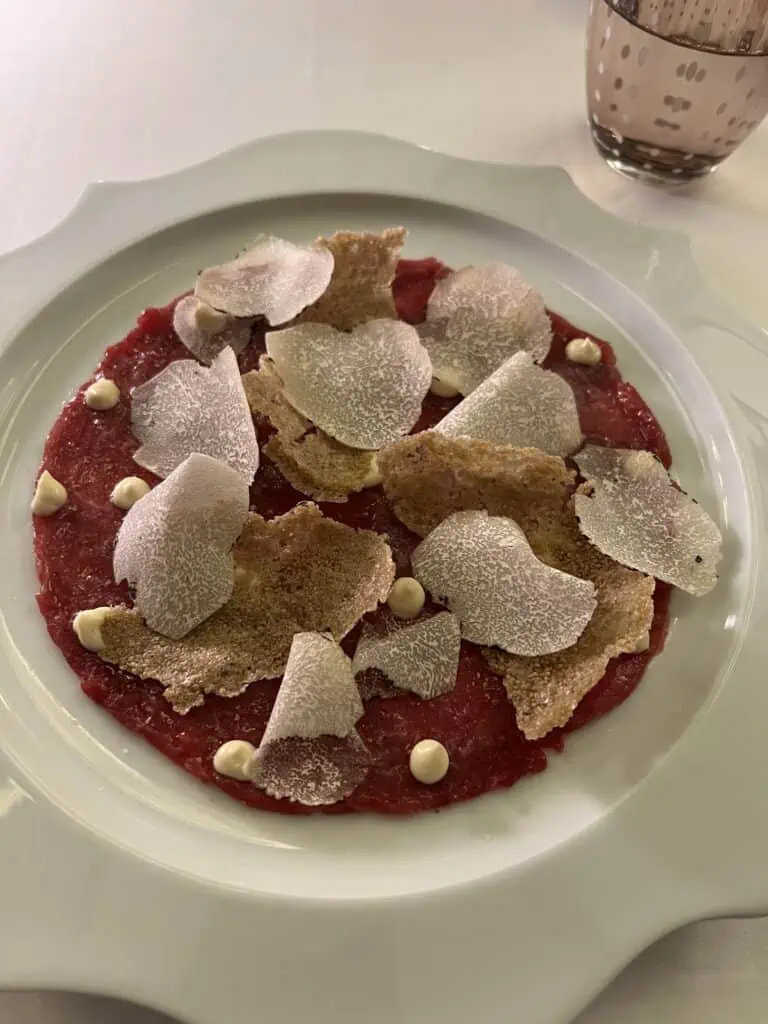 il carpaccio Paris restaurant 