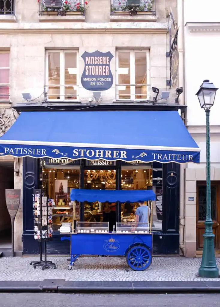 Stohrer patisserie paris 