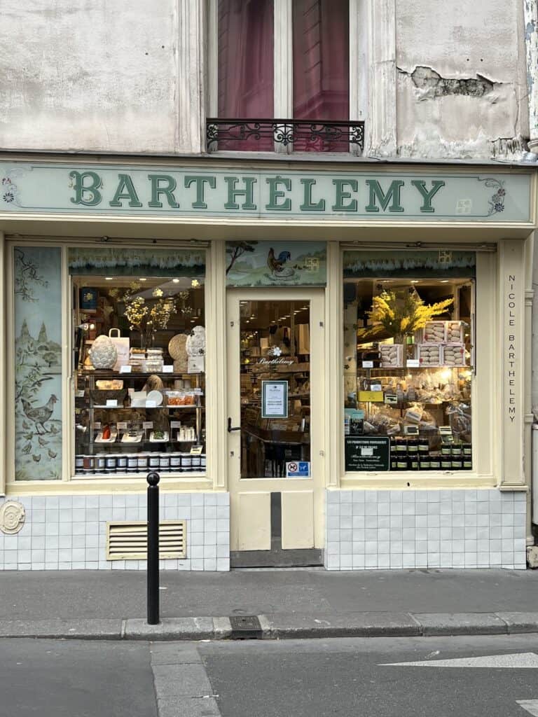 Paris best cheese shop Left Bank 