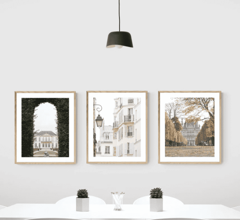 Paris Print Set of 3