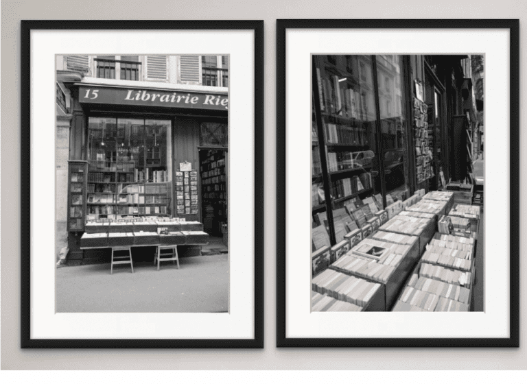 Black and White print set