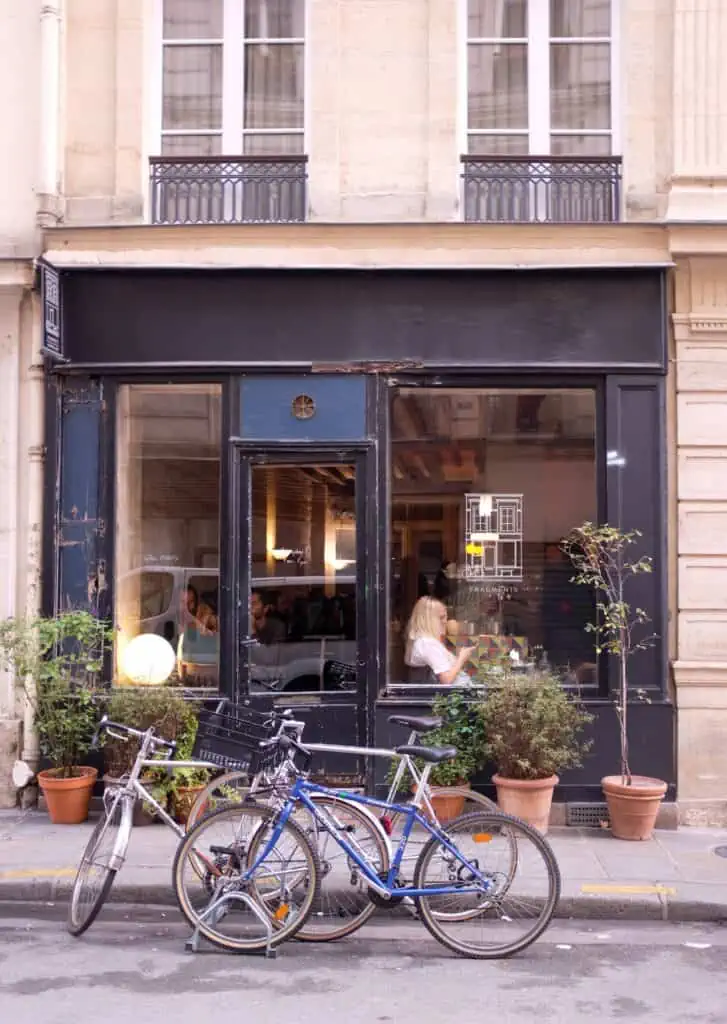 bikes in Paris. The best way to see the city 